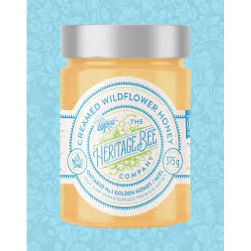 Heritage Bee Creamed Wildflower Honey ***NEW PRODUCT***